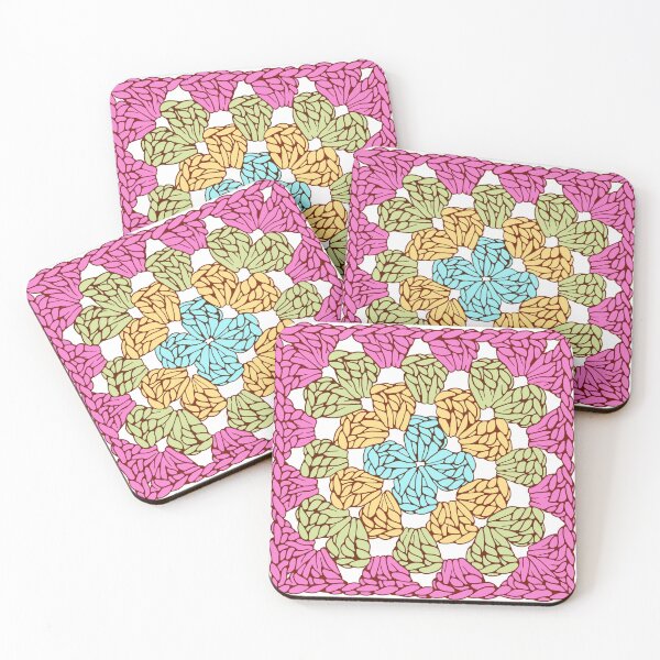 Item preview, Colourful granny square designed and sold by emmyyymaria.
