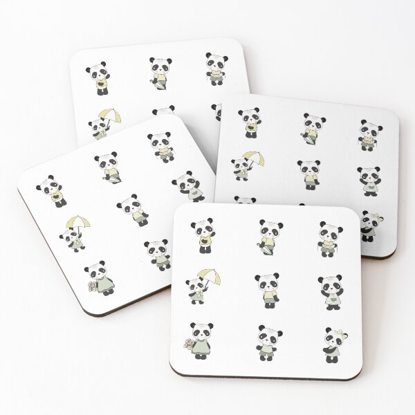 Item preview, happy panda bear giving a lot of love designed and sold by huape.