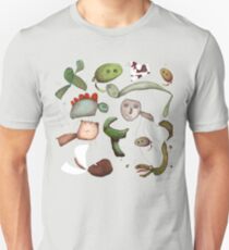 Animals and dinosaurs Unisex T-Shirt