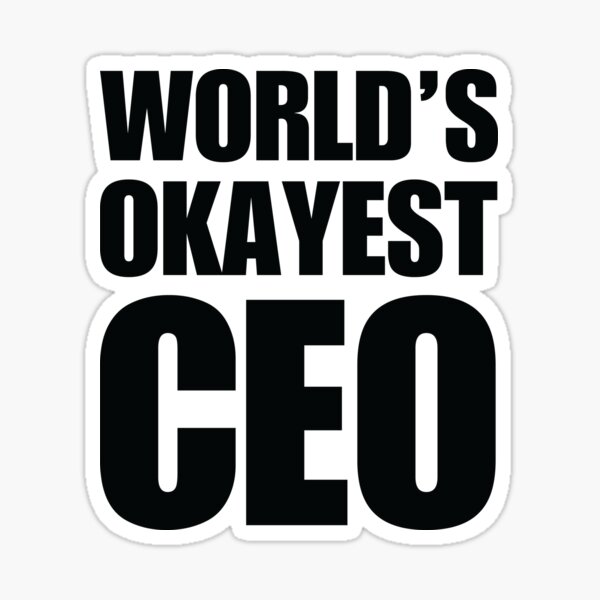 Item preview, Funny World's Okayest CEO Gifts For CEOs Coffee Mug designed and sold by christianadams.
