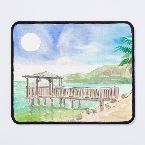 Item preview, Lago di Garda Promenade with Lake View and Bridge designed and sold by artshop77.
