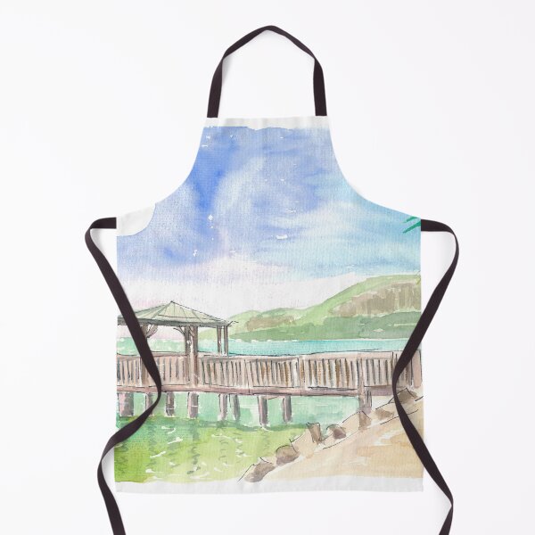 Item preview, Lago di Garda Promenade with Lake View and Bridge designed and sold by artshop77.