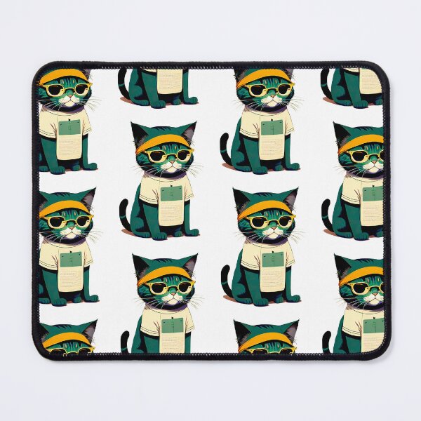 Item preview, cat with glasses designed and sold by Henrique1801.