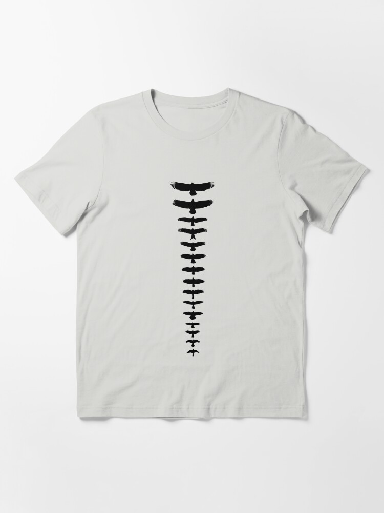 Alternate view of UK Birds Of Prey - Black Essential T-Shirt
