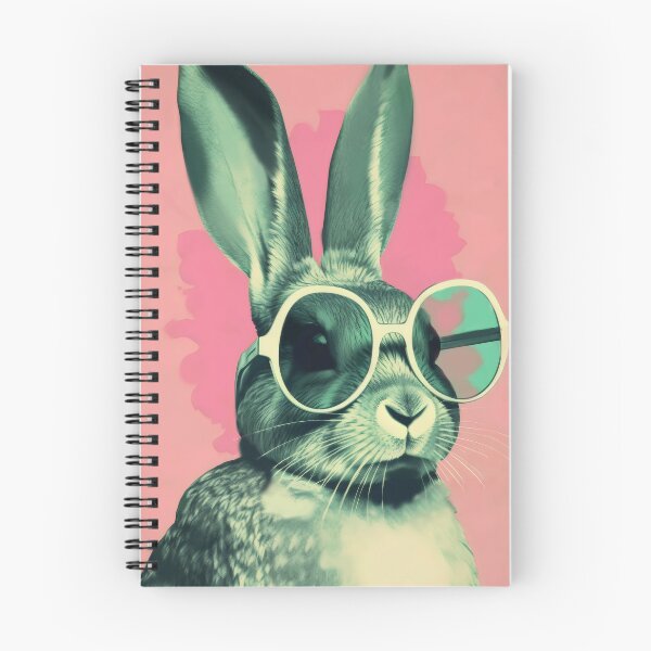 Item preview, Sassy Shades: Bunny in Pink Radiance designed and sold by EmeraldeaArt.