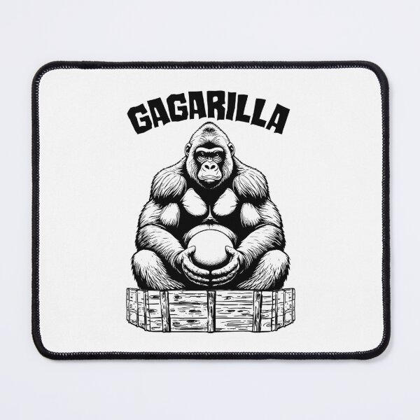 Item preview, Gaga Ball Pit Gagarilla Funny Gorilla Ape Dodgeball Player designed and sold by GrandeDuc.