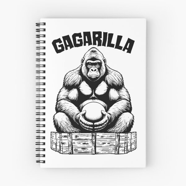 Item preview, Gaga Ball Pit Gagarilla Funny Gorilla Ape Dodgeball Player designed and sold by GrandeDuc.