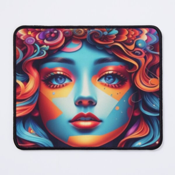 Item preview, Psychedelic Girl Desing designed and sold by Becooldesing.