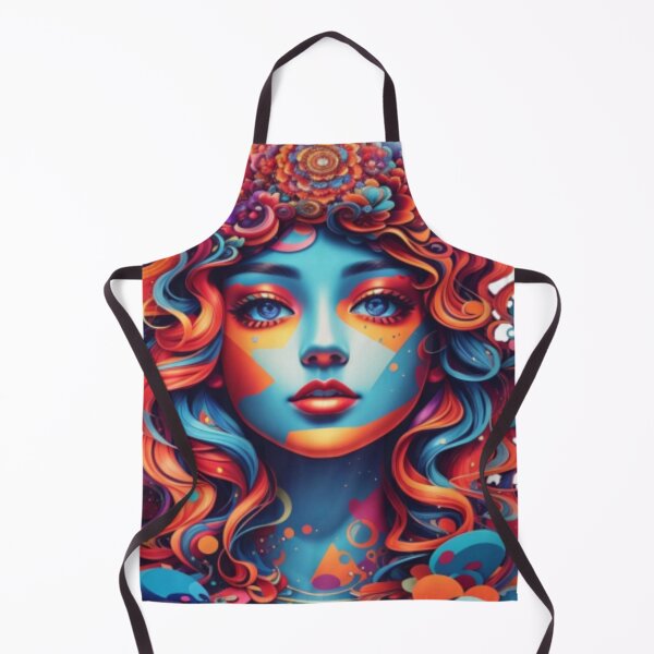 Item preview, Psychedelic Girl Desing designed and sold by Becooldesing.