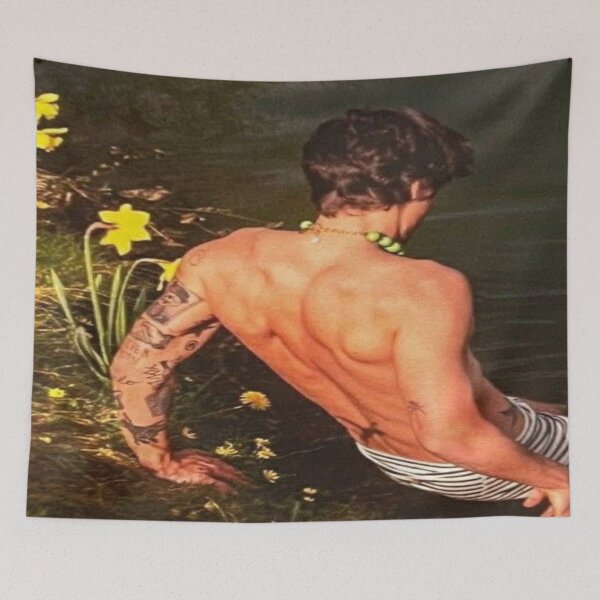 Item preview, hairy style lake photoshoot photo designed and sold by Lee Rose.