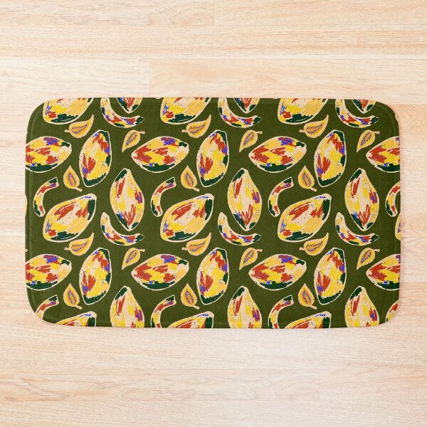 Item preview, Texture Crayon Mango Pattern designed and sold by NayaChu.