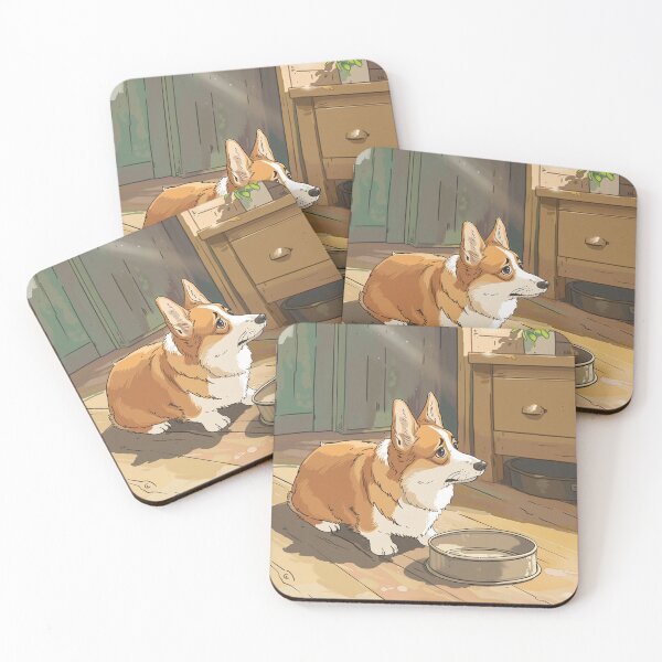 Artikelvorschau, Hungriger Corgi Hund entworfen und verkauft von CorgiCuddle.