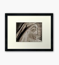 Lady Angel Celestial Woman Spiritual Art A145 Framed Print