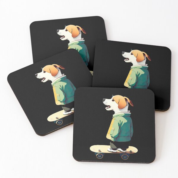 Item preview, skateboarding dog designed and sold by Henrique1801.