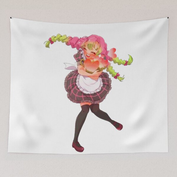 Item preview, mitsuri jump with happiness designed and sold by Aiyinyangart.