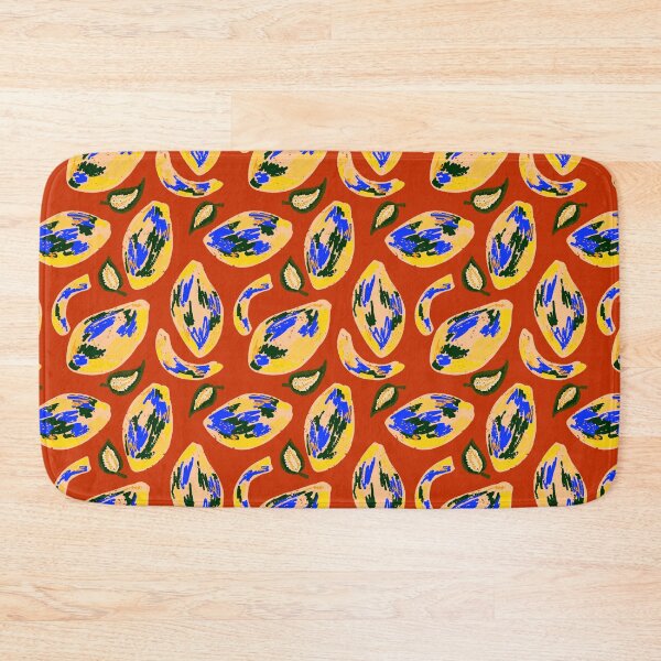Item preview, Texture Crayon Mango Pattern designed and sold by NayaChu.