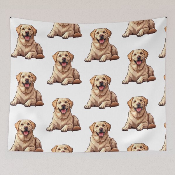 Item preview, Cute and Happy Labrador Dog  designed and sold by Orese12.