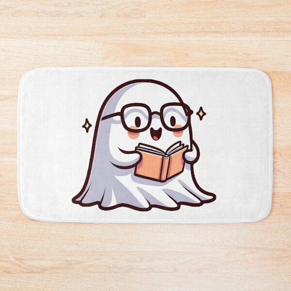 Item preview, Cute sheet Ghost Reading a Book designed and sold by Unitepeople.
