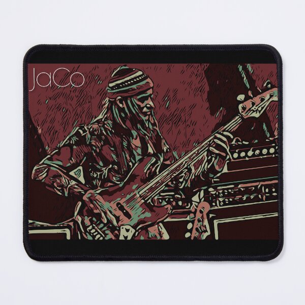 Item preview, Jaco designed and sold by Corry Bros Jazz Stuff Shop.