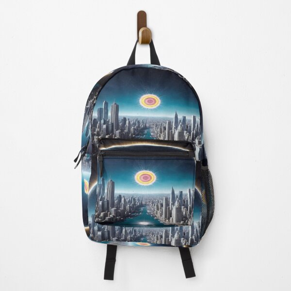Item preview, Geometric sun over the city designed and sold by M-Y-A-R-T-.