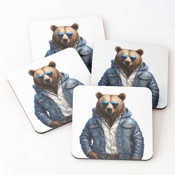 Item preview, Cool Grizzly Bear designed and sold by SRLND.