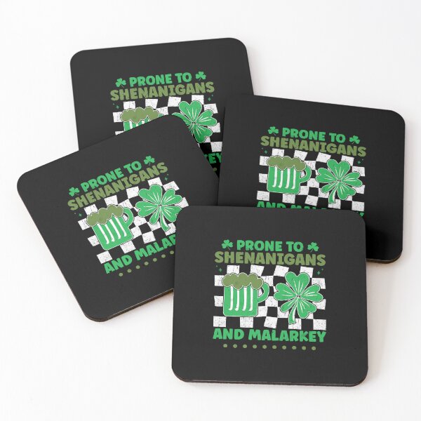 Item preview, Prone To Shenanigans And Malarkey St Patrick's Day designed and sold by Merchrise.