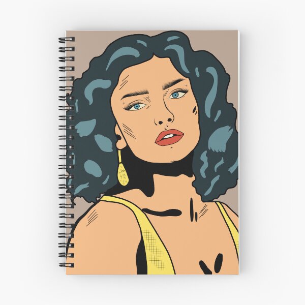 Item preview, Comic Girl Retro Vintage Style designed and sold by Imakeyouhappy.