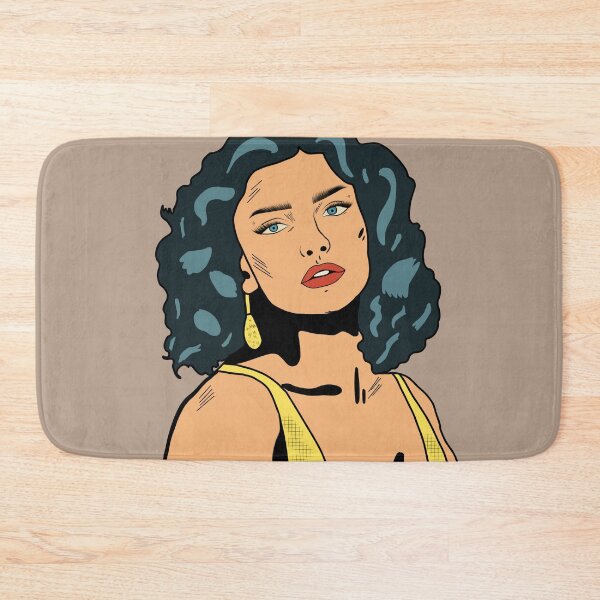 Item preview, Comic Girl Retro Vintage Style designed and sold by Imakeyouhappy.