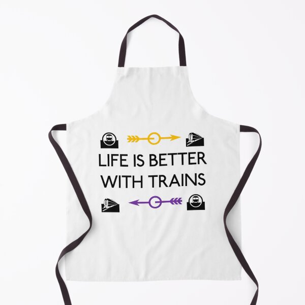 Item preview, Life Is Better With Trains! designed and sold by dredfell.