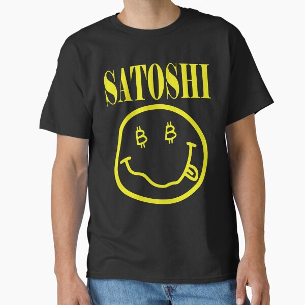 Item preview, Yellow Satoshi Smile Face designed and sold by rewingjadeArt.