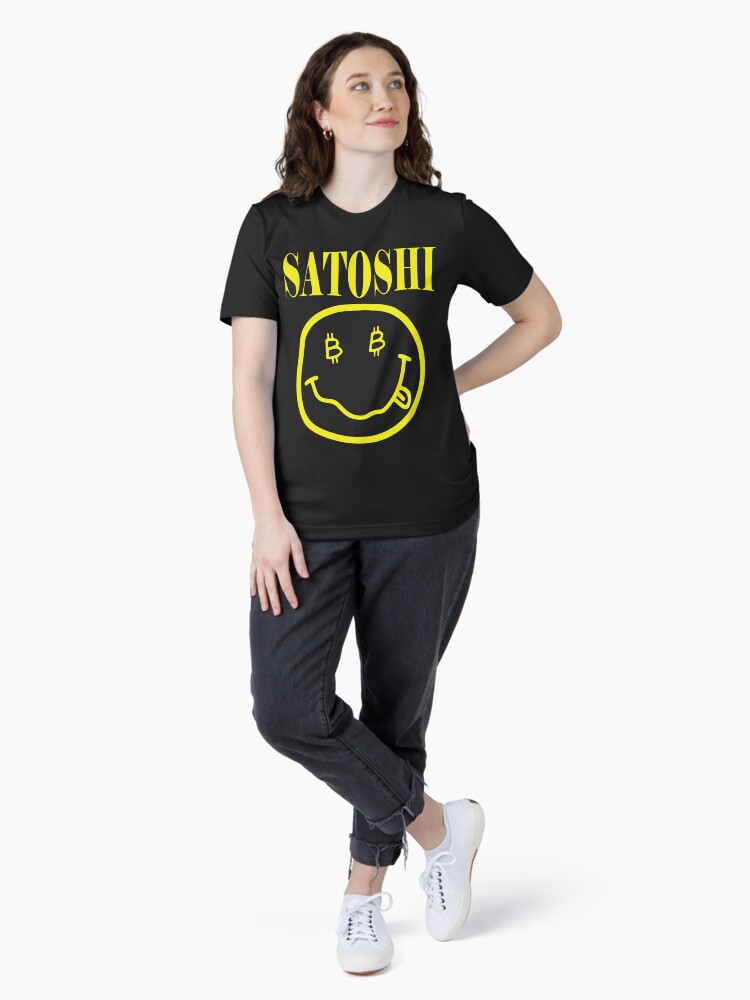 Yellow Satoshi Smile Face