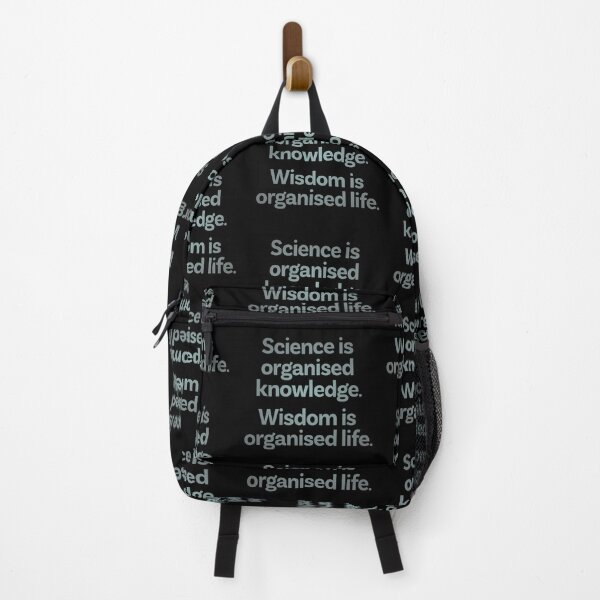 Item preview, Science is organised knowledge. Wisdom is organised life. v.4 designed and sold by x1brett.