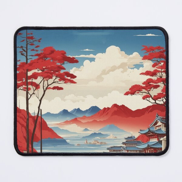 Item preview, Ulsan South Korea Tourism Vintage Travel Poster designed and sold by TravelersGems.
