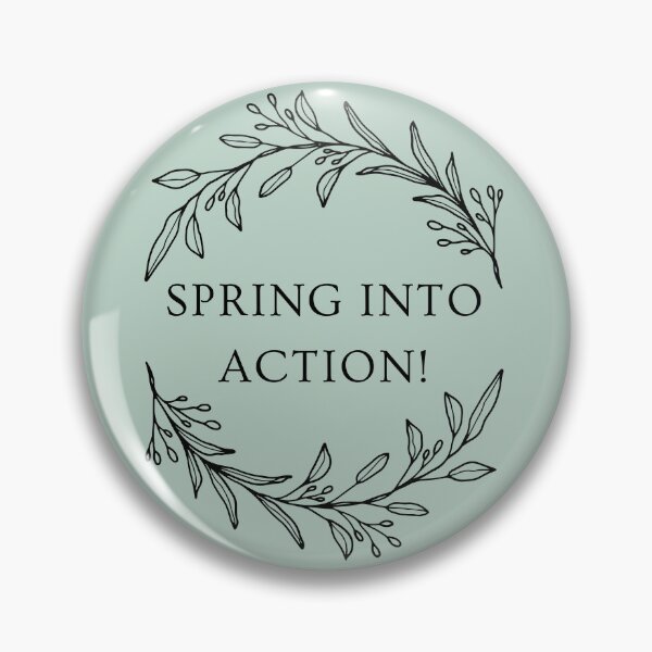 Item preview, Spring into action minimal designed and sold by Sleek Sketch Studio.