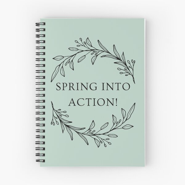 Item preview, Spring into action minimal designed and sold by Sleek Sketch Studio.
