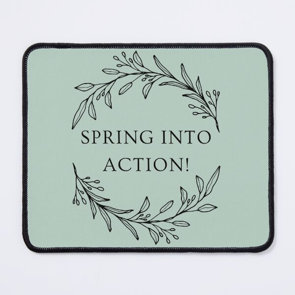 Item preview, Spring into action minimal designed and sold by Sleek Sketch Studio.