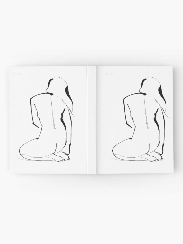 Alternate view of Nude Model Pose Drawing Hardcover Journal