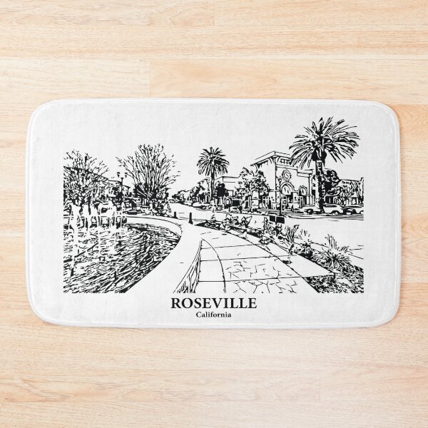 Item preview, Roseville - California designed and sold by Lakeric Cityscapes.