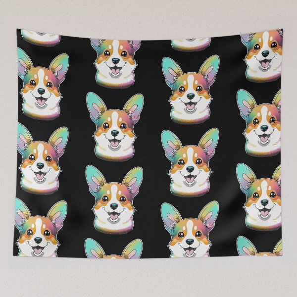 Item preview, Adorable Corgi Dog, Kawaii Corgi, Cute Dog Clipart designed and sold by SnuggleSafari.