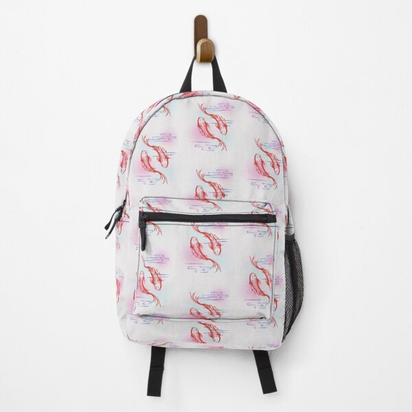 Item preview, Crimson Carp Cascade designed and sold by Wabi-SabiStudio.
