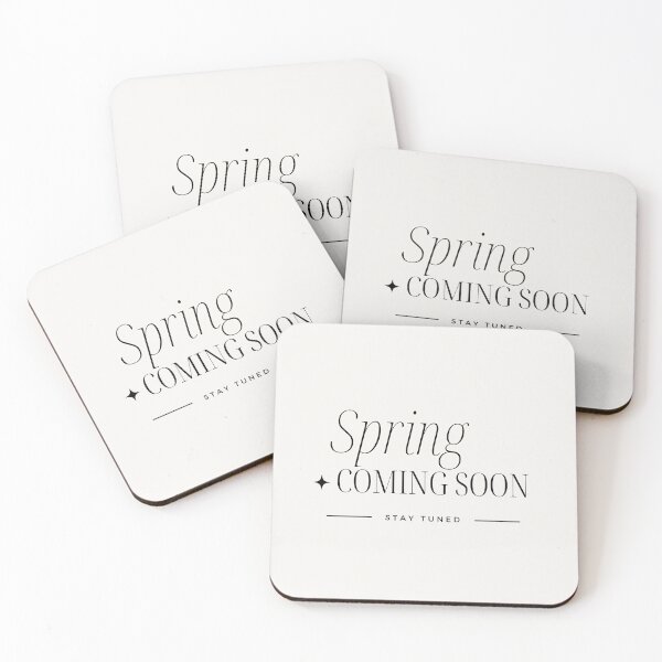 Item preview, Spring coming soon stay tuned designed and sold by Sleek Sketch Studio.