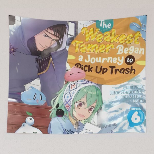 Item preview, The Weakest Tamer Began a Journey to Pick Up Trash - Both Reading a Novel designed and sold by MalakShams.