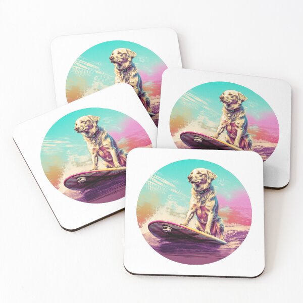 Item preview, Dog on a surfboard designed and sold by Chugai.