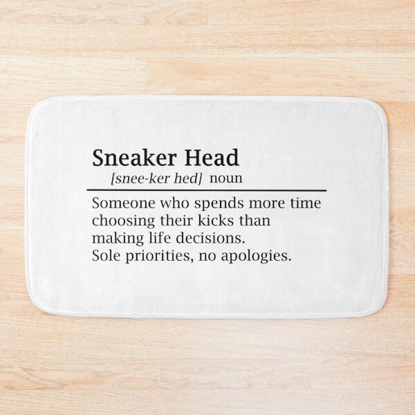 Item preview, Sneaker Head humorous definition designed and sold by EmeraldeaArt.