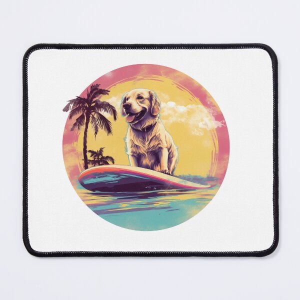 Item preview, Dog on a surfboard designed and sold by Chugai.