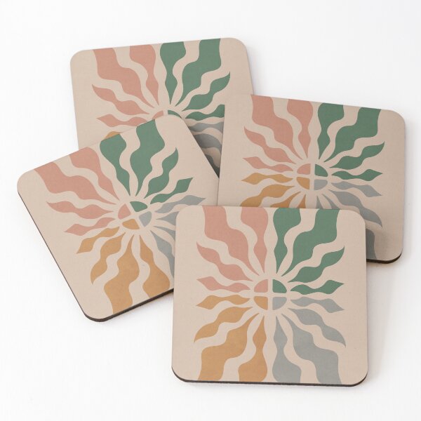 Item preview, Abstract Botanical Flower, Earth Tones designed and sold by technicolorable_art.