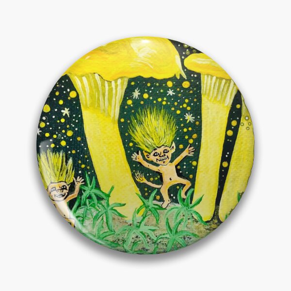 Item preview, Chantarelle Trolls, Round designed and sold by Amanda Winchester.