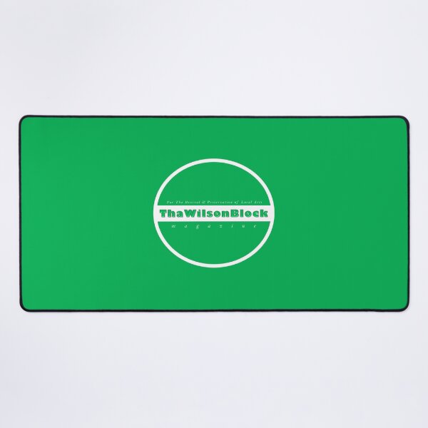 Item preview, ThaWilsonBlock Magazine IRONMAN LOGO Green by Mistah Wilson designed and sold by The Street Sign Store.