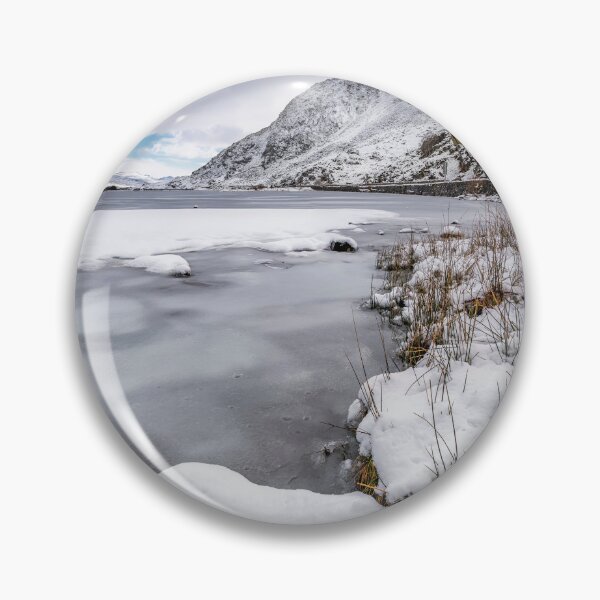 Item preview, Snowfall at Ogwen Lake Snowdonia designed and sold by AJEvans.