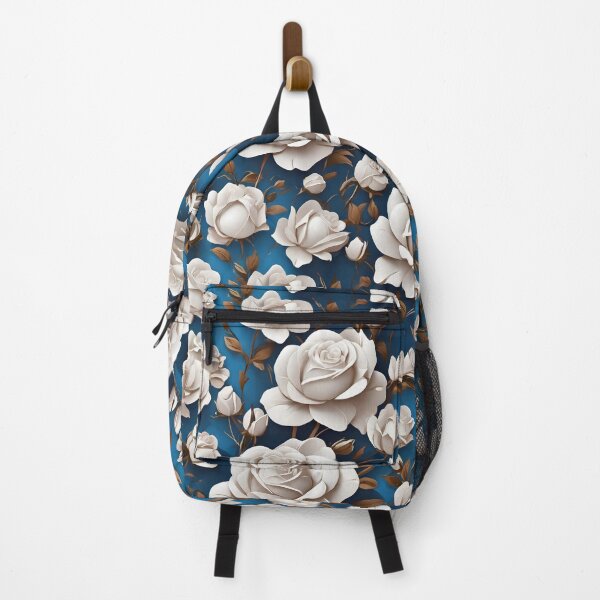 Item preview, Floral pattern of White Roses designed and sold by KLArtzStore.